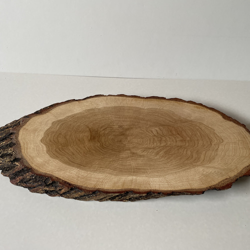 一点物】天然木クヌギの輪切り花台｜和モダンな丸太インテリア台