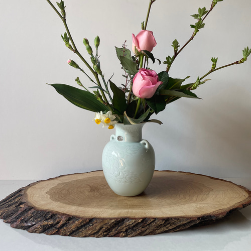 花置き台 飾り 盆栽 園芸 丸福 縁起物 花置き台 飾り 盆栽 園芸 丸福 縁起物