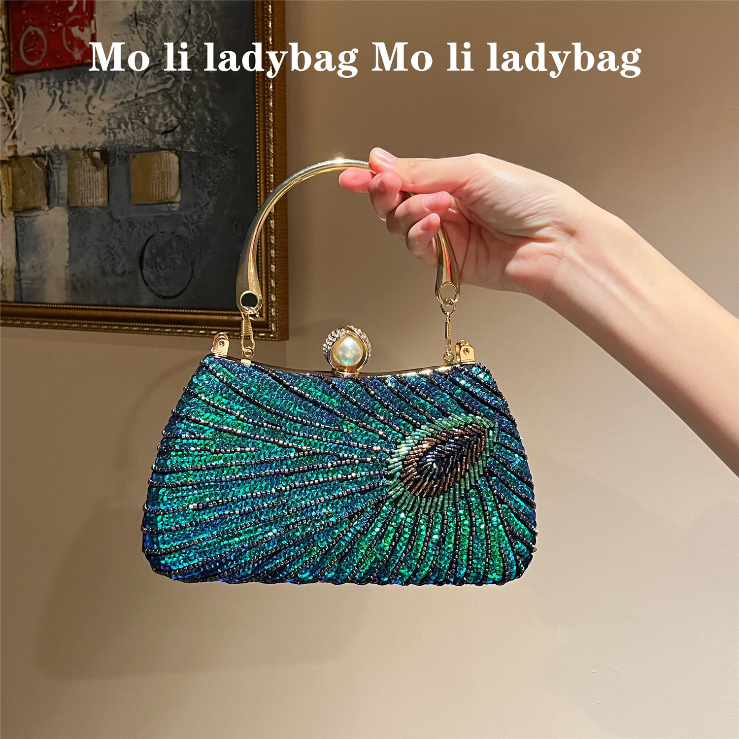 ♡クラッチバッグ　可愛いパーティーバッグ9～14日届け送料込み