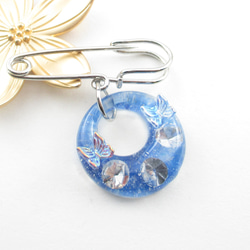 出来ることには限りがあるから、クォーツセニョリータに想いを伝えたい♪<カブトピンブローチ>SB1030 1枚目の画像