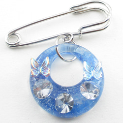 出来ることには限りがあるから、クォーツセニョリータに想いを伝えたい♪<カブトピンブローチ>SB1030 3枚目の画像