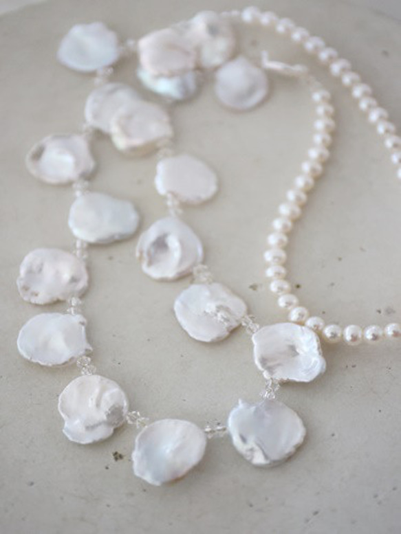14KGF pearl necklace[kgf5213] 3枚目の画像