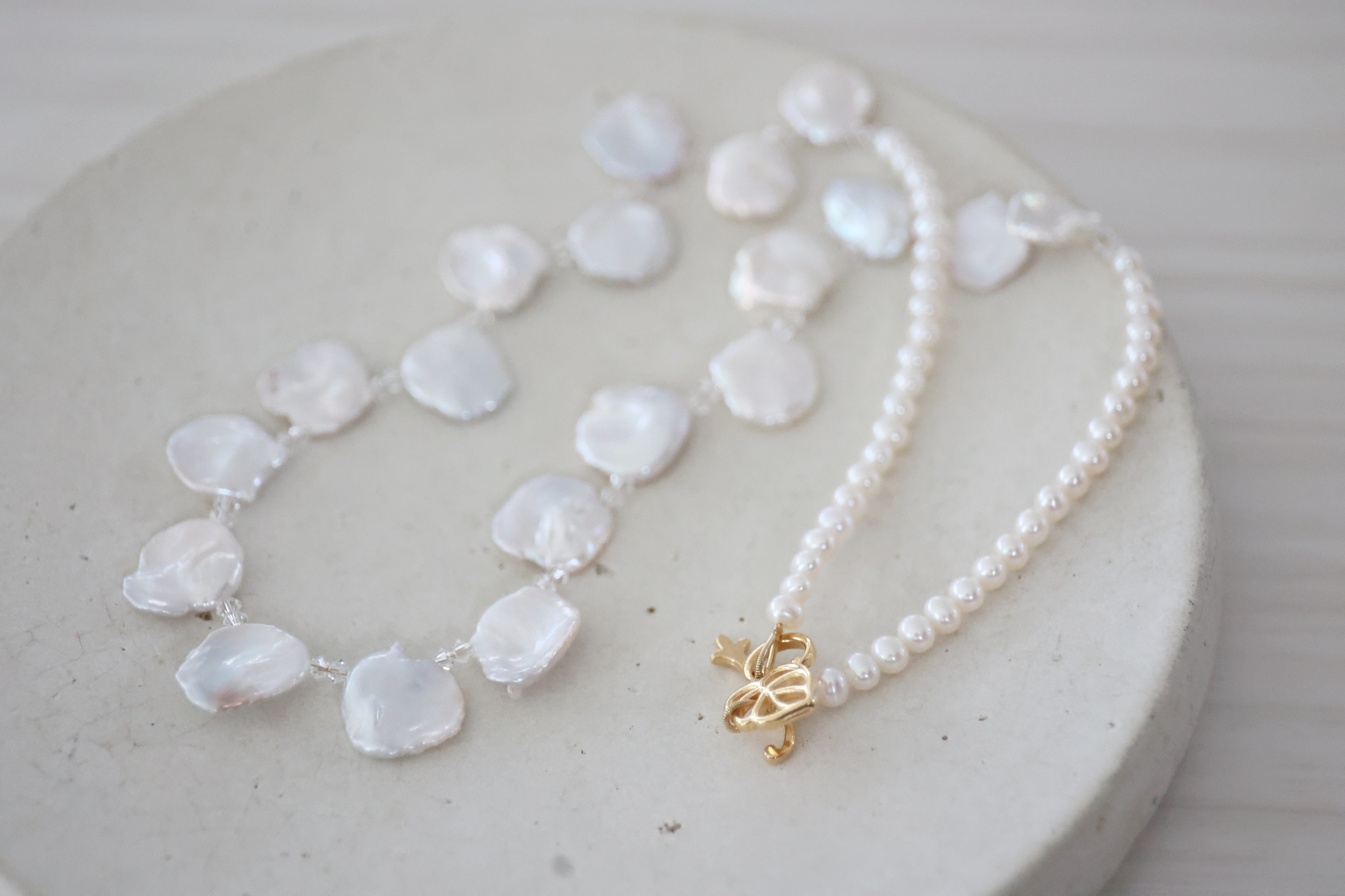 14KGF pearl necklace[kgf5213]