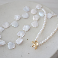 14KGF pearl necklace[kgf5213] 1枚目の画像