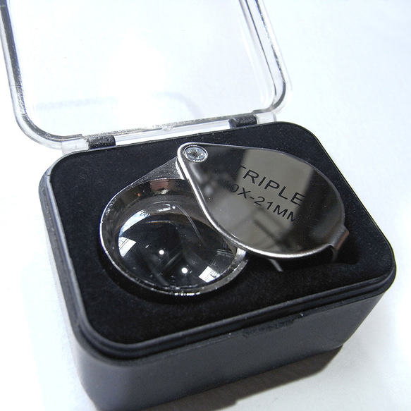未使用】 TRIPLET ルーペ 鉱物用ルーペ 20倍 20×17mm 58点まとめ