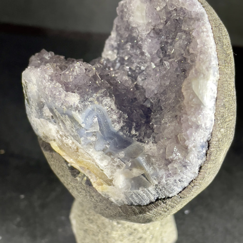 アメジスト 美しいアメジスト原石クラスター 263g 天然原石 天然石 ZK