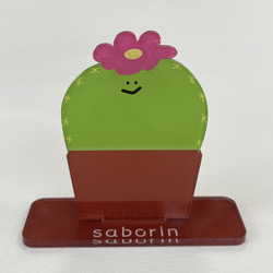 サボテン【saborin】アクリルスタンドとキーホルダーのセット 7枚目の画像