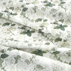 韓国製 花柄 紫陽花柄 アジサイ 生地 コットン100％シーチング Hydrangea Flower 8枚目の画像