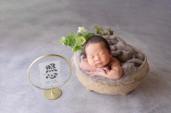 シンプルで温かみのある【命名書】デザインします “質の高い作品をリーズナブルに”お七夜/お宮参り/記念品 19枚目の画像