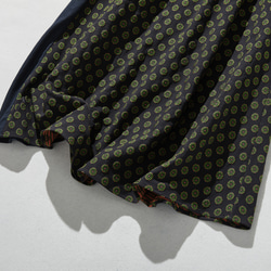 上品に個性を纏う　異素材切替スカート　フレアスカート  240305-1 3枚目の画像