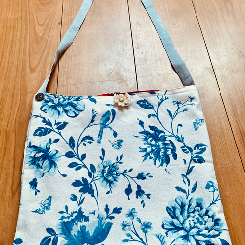 ハンドメイド ポシェット 花柄 訳あり ポシェット viola 通販｜Creema  