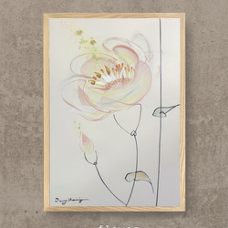 ウツギの花の絵 キャンバス【原画】 絵画 DENNY HORIMIZU 通販
