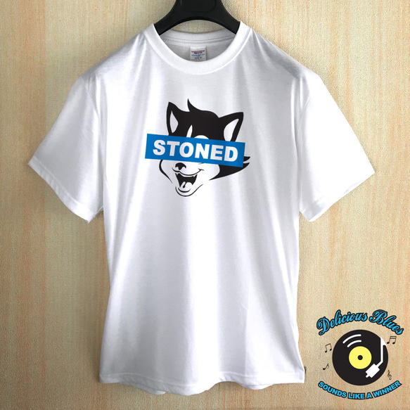 STONED / WHITE Tシャツ 1枚目の画像