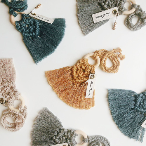 マクラメ編みミラーご予約受付 楽天市場】マクラメ 鏡の通販