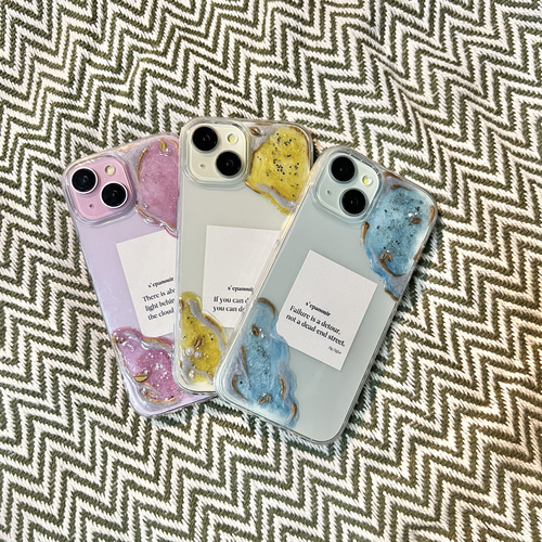 3色選べるスマホケース】iPhone15/15Pro対応・受注生産・ハンドメイド