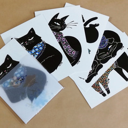 MIYU オリジナルポストカード ＊猫×花シリーズ＊ 7枚目の画像