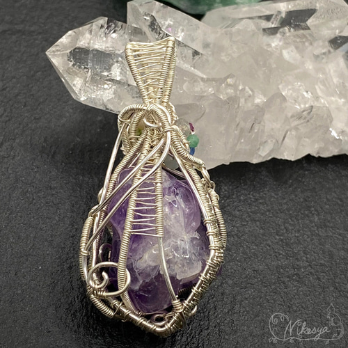 よっしー antidoteアメジストペンダントトップ よっしー antidoteアメジストペンダントトップ よっしー