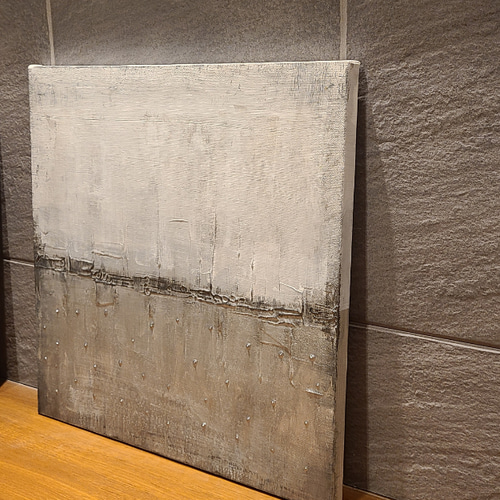 【soil（＃14）】アートパネル　テクスチャーアート　モノトーン　シンプル soil（＃14）】アートパネル テクスチャーアート モノトーン