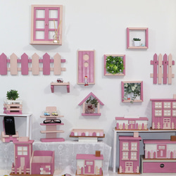 かわいい色の小物入れ・ペン立て（パッションピンク＆フロリダピンク） 5枚目の画像