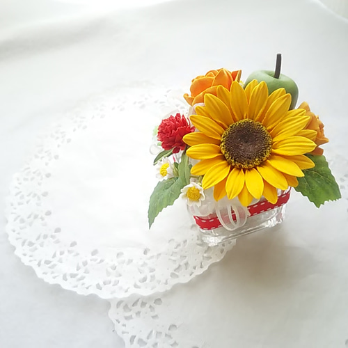 専用 紫陽花アレンジ クレイフラワー