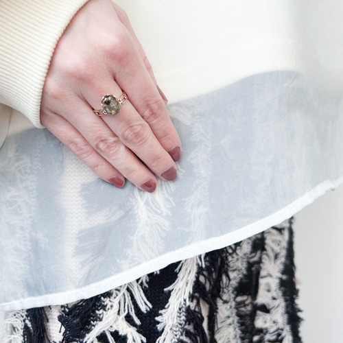 ☆初回販売15%OFF☆『冥王星』14KGFリングセット オリジナルBOX