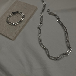 ーsquare chain braceletー　チェーンブレスレット　サージカルステンレス　ブレスレット　チェーン 15枚目の画像