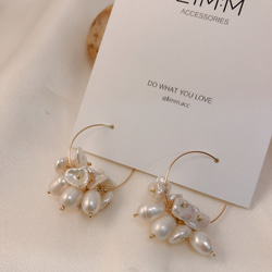 LIM:M PROJECT 質感飾品 收穫滿滿淡水珍珠耳環 A23E029 第7張的照片