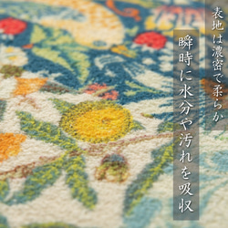 Jubilee もこもこ起毛マット 滑り止め付 40x60cm JB-MAT4060 3枚目の画像