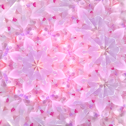 万華鏡 「花舞う春色のそら 」/ 紫陽花 プリザーブドフラワー 枯れないお花 アレンジメント 7枚目の画像