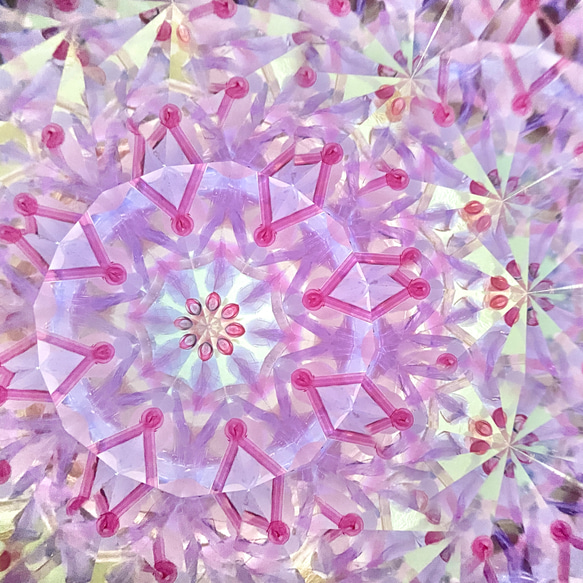万華鏡 「花舞う春色のそら 」/ 紫陽花 プリザーブドフラワー 枯れないお花 アレンジメント 13枚目の画像