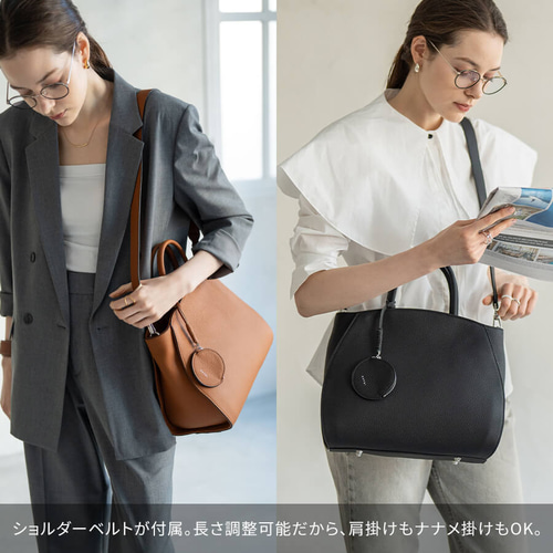NisoharA グレーベージュ ハンドバッグ 本革 ショルダー アルタレーナ】ヌバック レザーショルダーバッグ S 2WAY本革