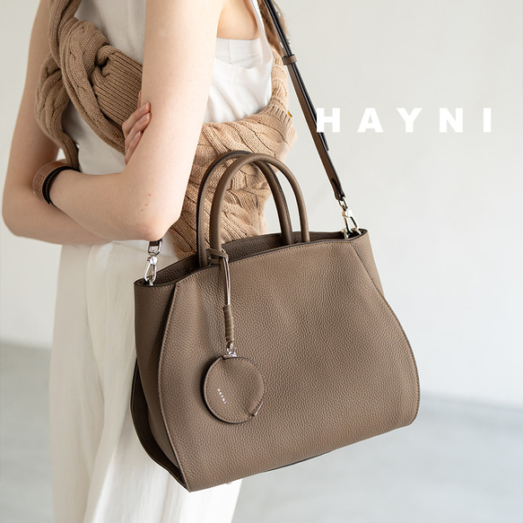 HAYNI Crymit ショルダーバッグ トーブ HAYNI 本革 トートバッグ ショルダーバッグ 2way「第3世代