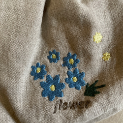 ポーチ　刺繍 4枚目の画像