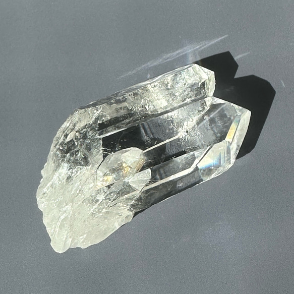 希望の種】ブラジル ゼッカソウザ産 クォーツインクォーツ 貫入
