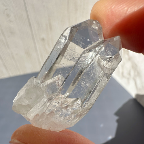 希望の種】ブラジル ゼッカソウザ産 クォーツインクォーツ 貫入水晶