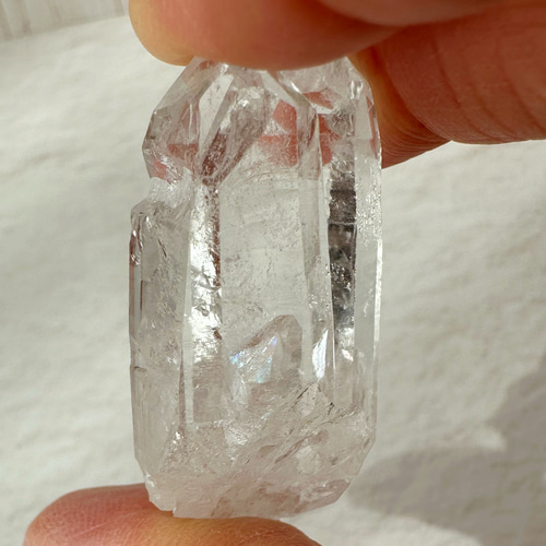 希望の種】ブラジル ゼッカソウザ産 クォーツインクォーツ 貫入水晶