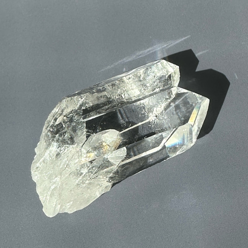 希望の種】ブラジル ゼッカソウザ産 クォーツインクォーツ 貫入水晶