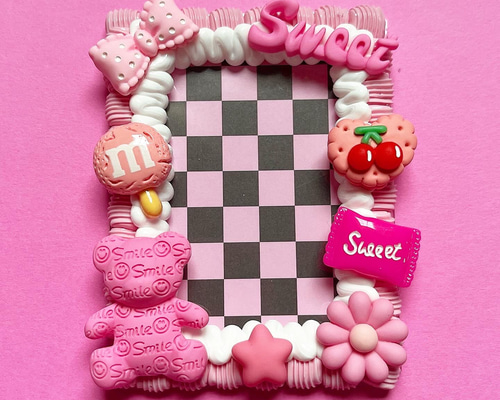 【オーダーページ】デコトレカケース・デコスリーブ　ピンクセット⑦ オーダーページ】デコトレカケース・デコスリーブ ピンクセット