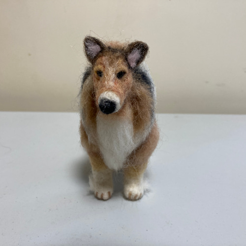 羊毛フェルト 犬 ラフコリー 羊毛フェルト kanken 通販 17377118