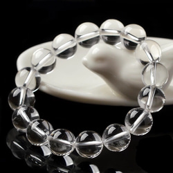 天然石 水晶 12mm/10mm/8mm/6mm玉 ブレスレット 数珠 メンズ