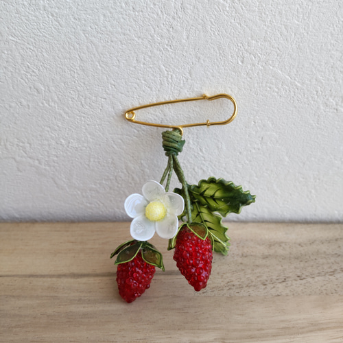 アメリカンフラワー いちご4点おまとめ品 アメリカンフラワー いちご4