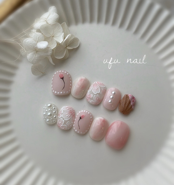 SAKURA sweets nail 1枚目の画像