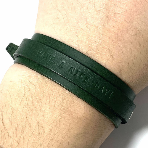 楽天市場】【返品不可】 TULSI トゥルシ レザーブレスレット