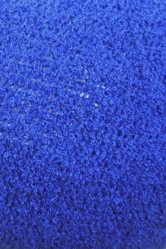 【再入荷】夏素材のとんがりベレー帽●ブルー 4枚目の画像