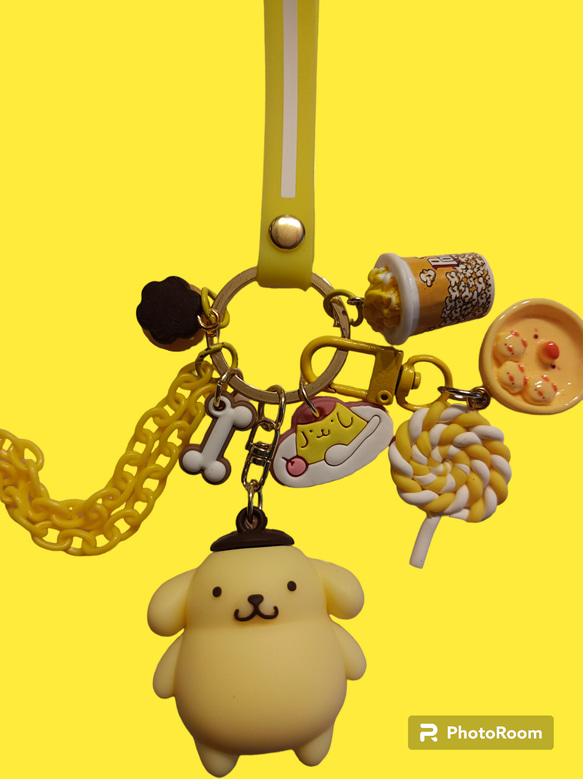 じゃらじゃらキーホルダー じゃらじゃらキーホルダー キャベツ人形 ジャラジャラ