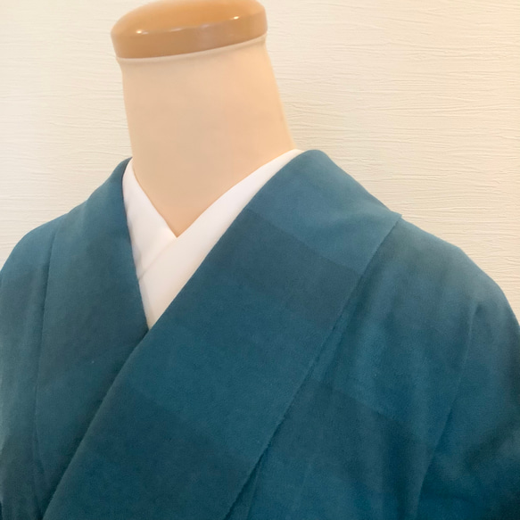 ◇【限定即納品】春色ミモザカラーのナツメミヤビのうそつき衿　着付け師考案・襦袢いらず 7枚目の画像