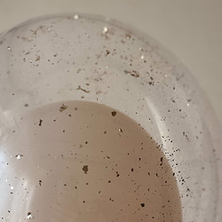 【ヘリウムガス入り】関東 送料無料　ゴールドフレーク入り　グレージュ　バルーン  風船 誕生日　バースデーフォト 2枚目の画像