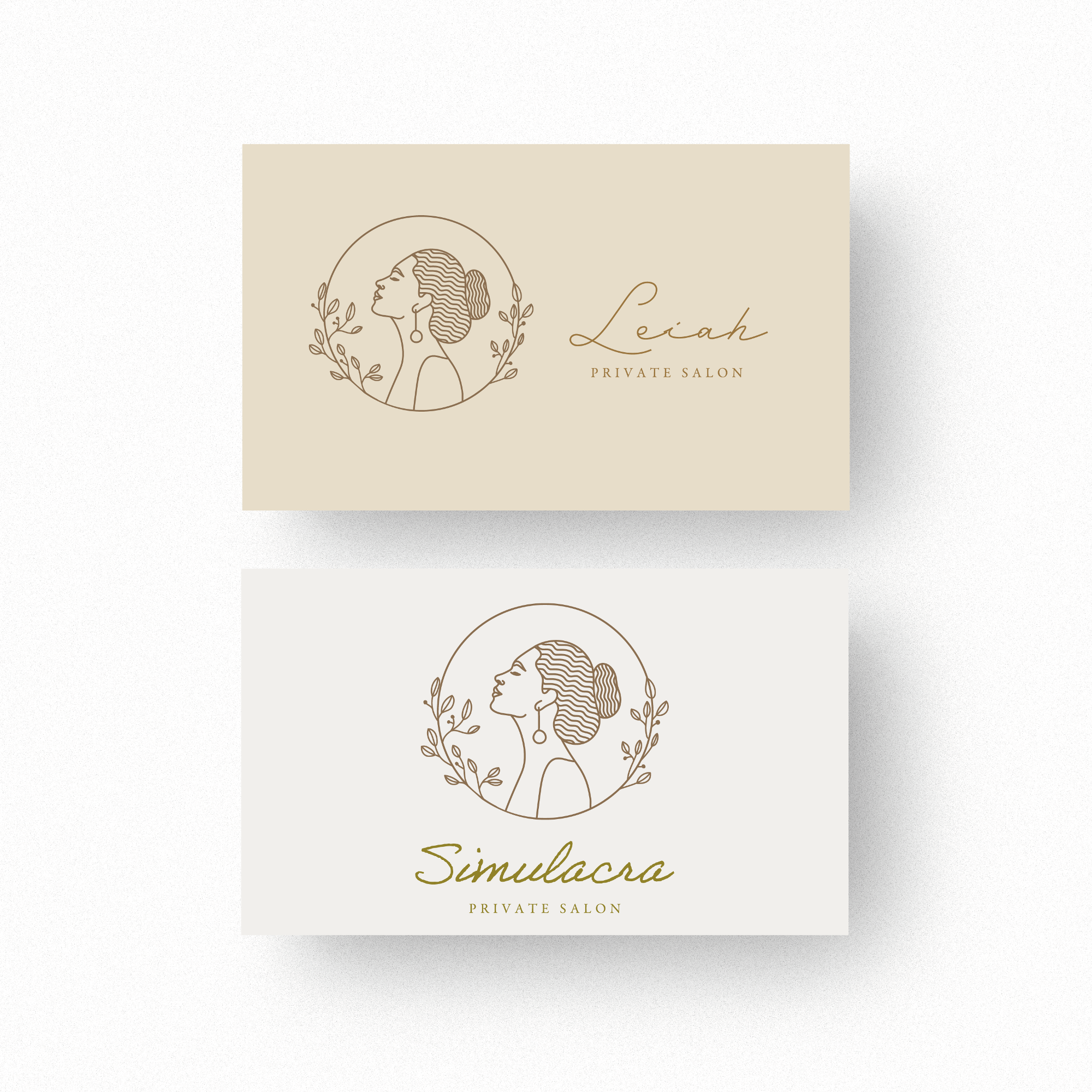 おひとり限定【OO-40】ショップカード／名刺／アクセサリー台紙