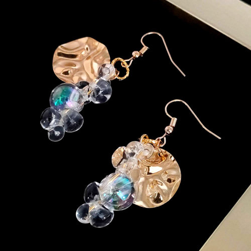 鈴玉ビーズピアス ピアス（フック・チェーン） Magische Blume 通販