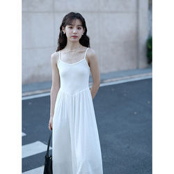 nanadecor ノースリーブインナーワンピース ホワイト fe176747327d233bbca793b2dbf6f0